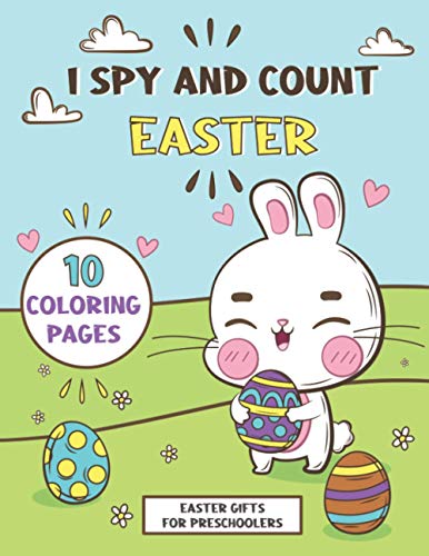 Press - Easter Gifts For Preschoolers  I Spy Easter Book, Activity Boo