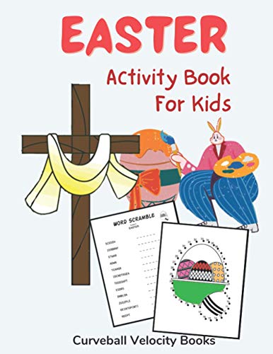 Books - Easter Activity Book for Kids  Puzzles and Activities for Kids
