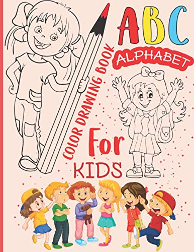 Publishing - ABC Alphabet Color Drawing Book for kids  Animals & lette