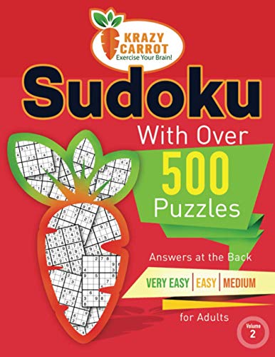 Krazy Carrot - Sudoku With Over 500 Puzzles  Sudoku with Answers at th