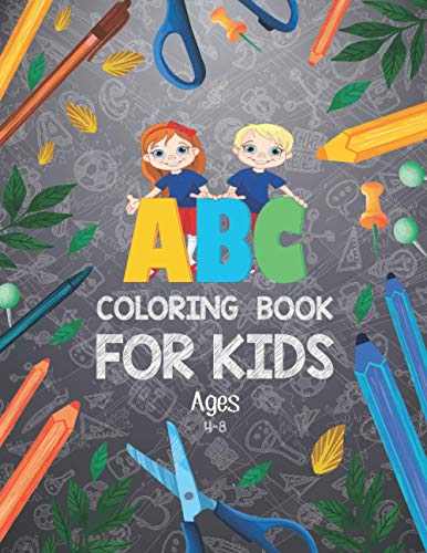 Publication - ABC Coloring Book for Kids Ages 4-8  Alphabet Coloring B