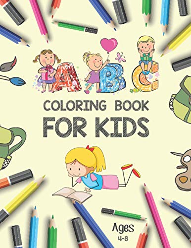 Publication - ABC Coloring Book for Kids Ages 4-8  Alphabet Coloring B