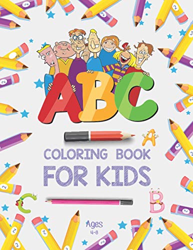 Publication - ABC Coloring Book for Kids Ages 4-8  Alphabet Coloring B