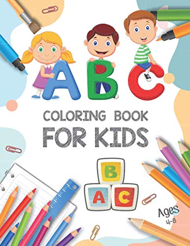 Publication - ABC Coloring Book for Kids Ages 4-8  Coloring Book for K