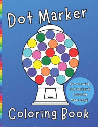 Burk - Dot Marker Coloring Book - New paperback or softback