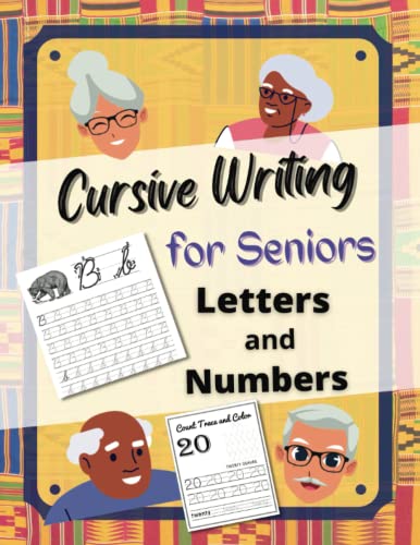 Georg - Cursive Writing for Senior's  Letters and Numbers - New paperb