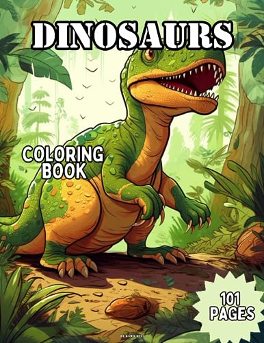 Kula - Dinosaurs Coloring Book - New paperback or softback