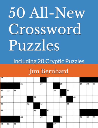 Bernhard - 50 All-New Crossword Puzzles  Including 20 Cryptic Puzzles