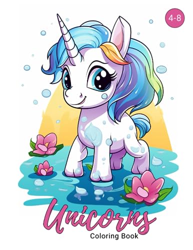 Freir - Unicorns Coloring Book 4-8 years old - New paperback or softba