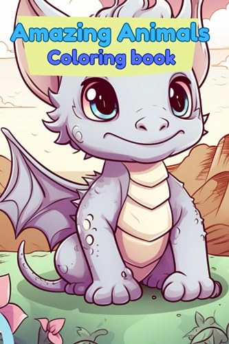 Zarkandi - Amazing Animals: Kids Coloring Book - New paperback or soft