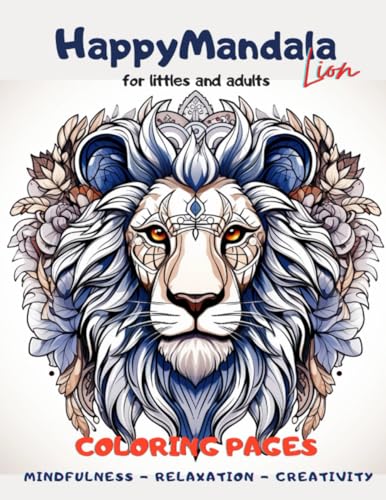 Ketc - Happy Mandala - Lion  Coloring Book - New paperback or softback