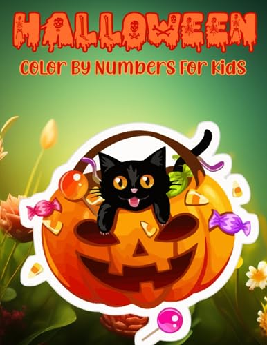 ZENG - Halloween Color By Number for Kids - New paperback or softback