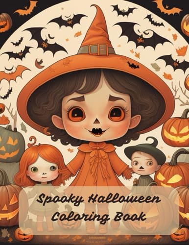 Prints - Spooky Halloween Coloring Book - New paperback or softback