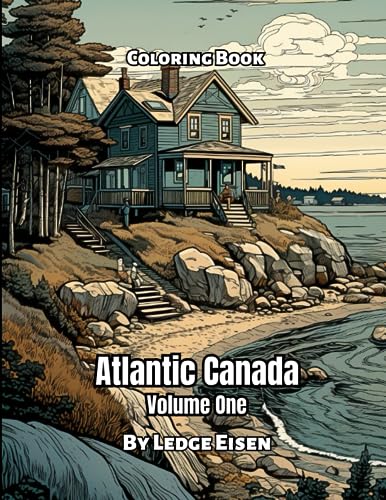 Eisen - Atlantic Canada Coloring Book Volume 1 - New paperback or soft