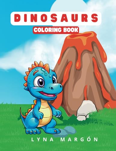 Marg?n - Dinosaurs  Cute Baby Dinosaurs Coloring Book for kids - New p