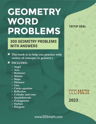 Oral - GEOMETRY WORD PROBLEMS - New paperback or softback