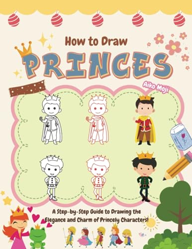 Moji - How to Draw Princes  A Step-by-Step Guide to Drawing the Elegan