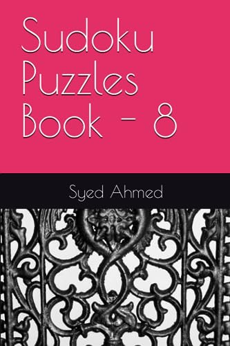 Ahmed - Sudoku Puzzles Book - 8 - New paperback or softback