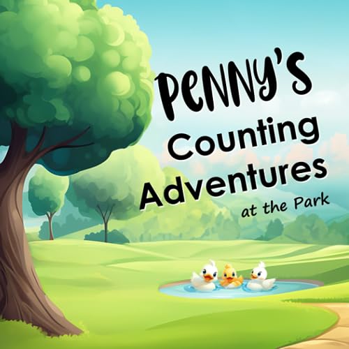 Custom Kid's Books - Penny's Counting Adventures at the Park  A custom