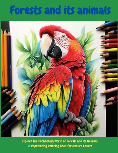 Renner - Forests and its animals  Coloring book - New paperback or sof
