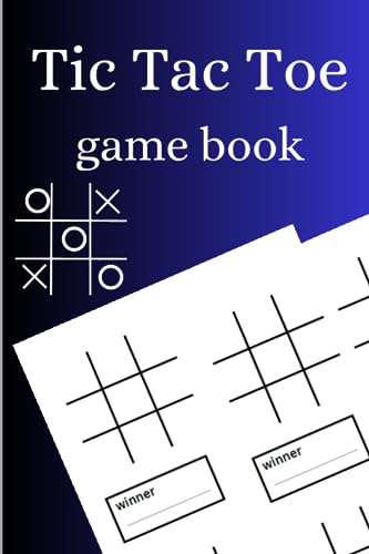 Crayonvill - Tic Tac Toe game book   Mastering Tic Tac Toe game - New