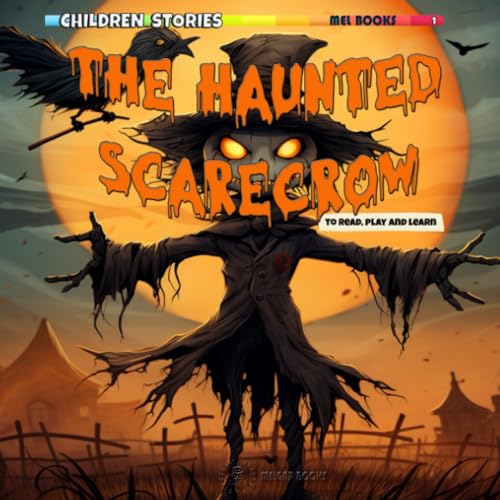 Books - Haunted Scarecrow  Halloween Short Story for kids  with Activi