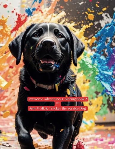 Falk - Pawsome Adventures coloring book 2 - New paperback or softback