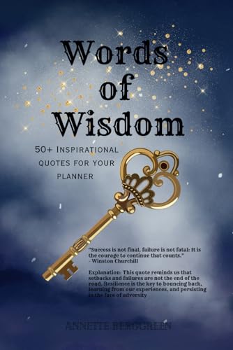 Berggreen - Words of Wisdom  50+ Inspirational Quotes  for Your Planne