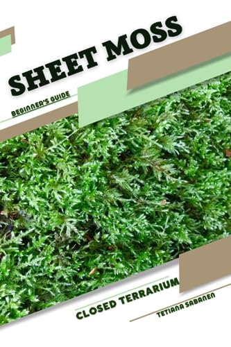 Sabanen - Sheet Moss: Closed terrarium, Beginner's Guide - New paperba