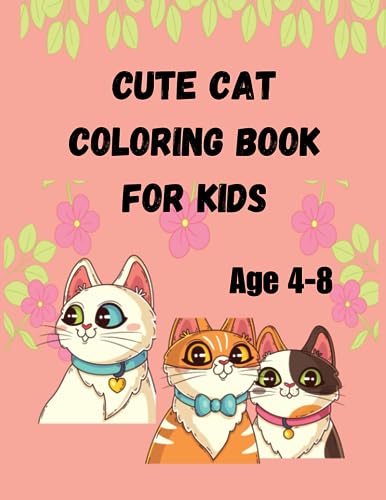 HOULE - Cute Cat Coloring Book For kids  A Cat Lover's Coloring Journe
