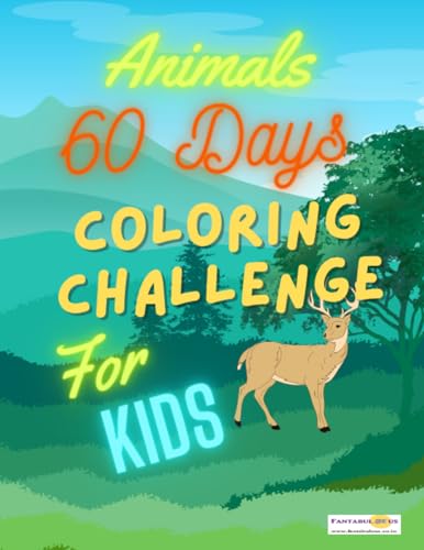 India - 60 Days Coloring Challenge For Kids  Animal Coloring - Colorin
