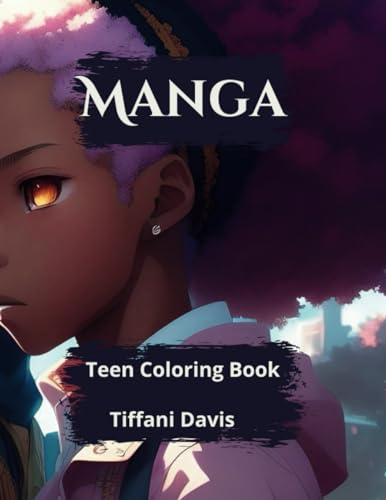 Davis - Manga  Teen Coloring Book - New paperback or softback