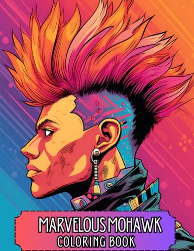 O Brien - Marvelous Mohawks Coloring Book - New paperback or softback