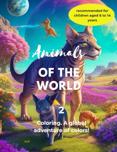Lima - Animals of the World  Coloring. A global adventure of colors! -