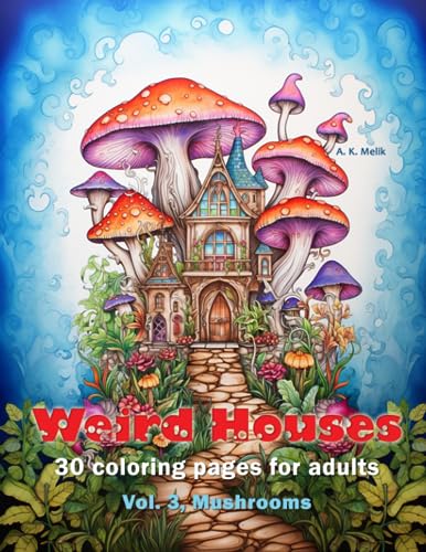 Melik - Weird Houses, vol. 3, Mushrooms - New paperback or softback