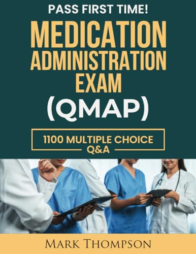 ompson - MEDICATION ADMINISTRATION EXAM (QMAP) - New paperback or soft