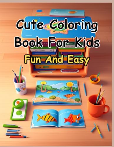 Hakim - Cute coloring book for kids: 30 coloring image,Easy coloring,F