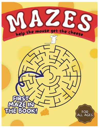 Henry Story - Mazes  Simple and Fun Mouse-to-Cheese Puzzles for All Ag