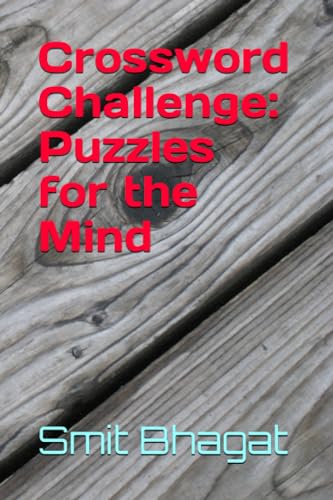 Bhagat - Crossword Challenge  Puzzles for the Mind - New paperback or
