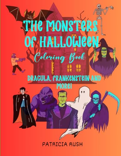 RUSH - MONSTERS OF HALLOWEEN  DRACULA, FRANKENSTEIN AND MORE! - New pa