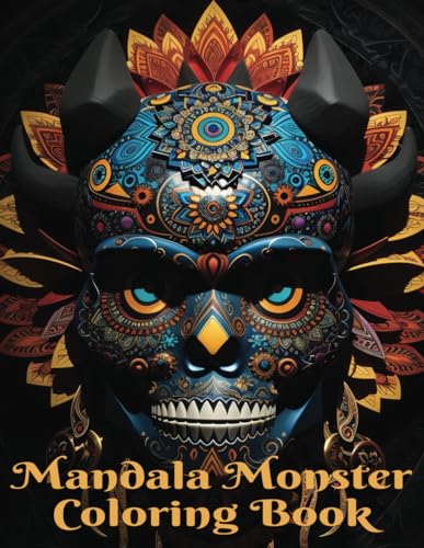 Papa - Monster Mandala: Coloring book - New paperback or softback
