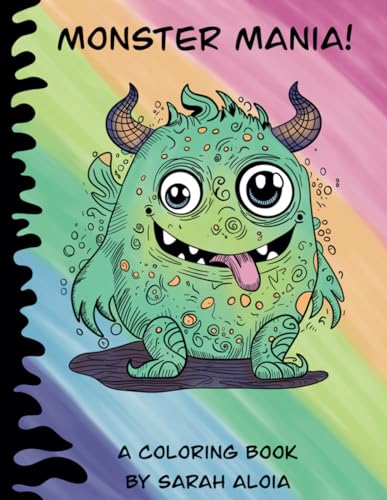 Aloia - Monster Mania: A Coloring Book - New paperback or softback