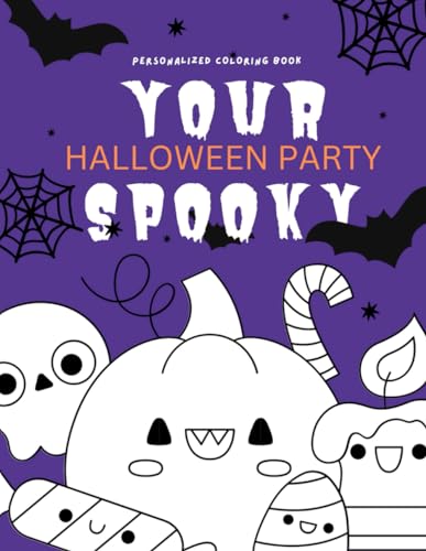 Lang - Your Spooky Halloween Party: Personalized Coloring Adventure fo