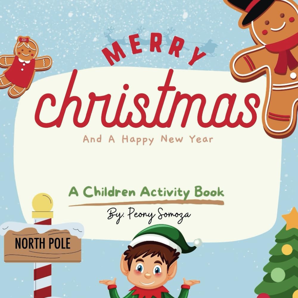 Somoza - Merry Christmas and a Happy New Year A Children Activity Book