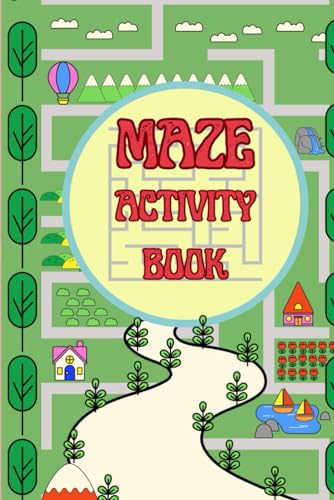 V - Maze Actiity Book: Bet Maze Puzzle Actiity Book Eay To Hard Challe