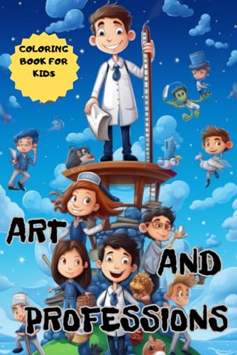 MARTINS - Art and professions: coloring book for kids - New paperback