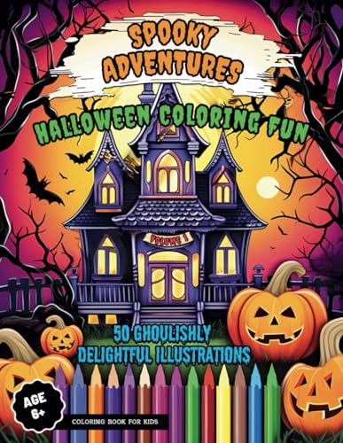 Nordvik - Spooky Adventures  Halloween Coloring Fun For Kids - New pap