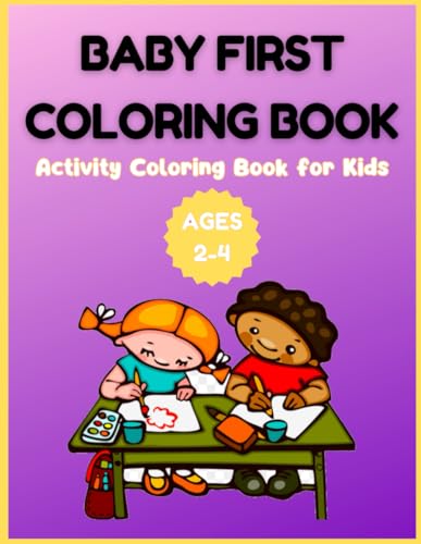 Fletcher - Baby First Coloring Book - Activity Coloring Book for Kids