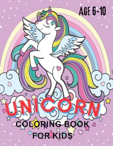 KELLEY - Unicorn  Coloring Book For Kids  "Colorful Adventures with Ma