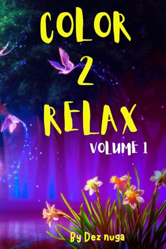 NUGA - COLOR 2 RELAX: Volume 1 - New paperback or softback
